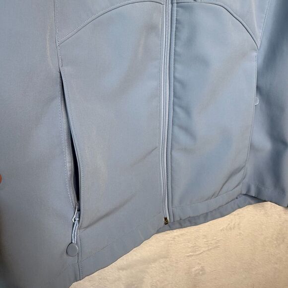 Black Diamond Blue Softshell Jacket Women's Small Fleece Lined Outdoor Hiking - Picture 10 of 16
